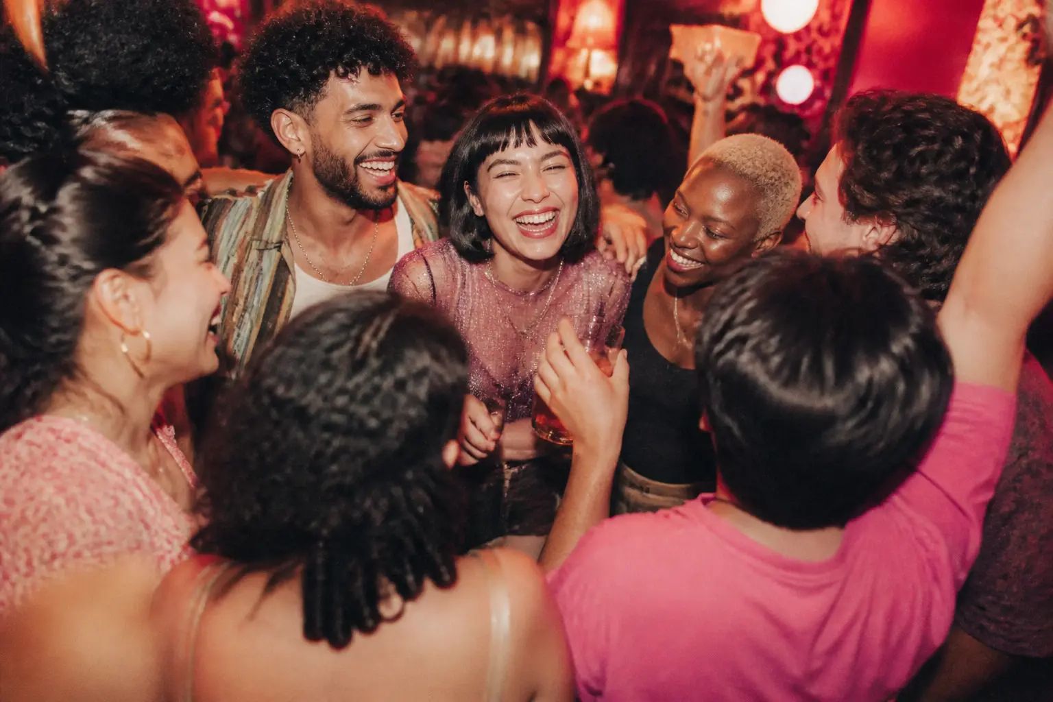 Editorial illustration for Make a Bar Crawl Feel Like One Night, Not a Dozen Group Chats