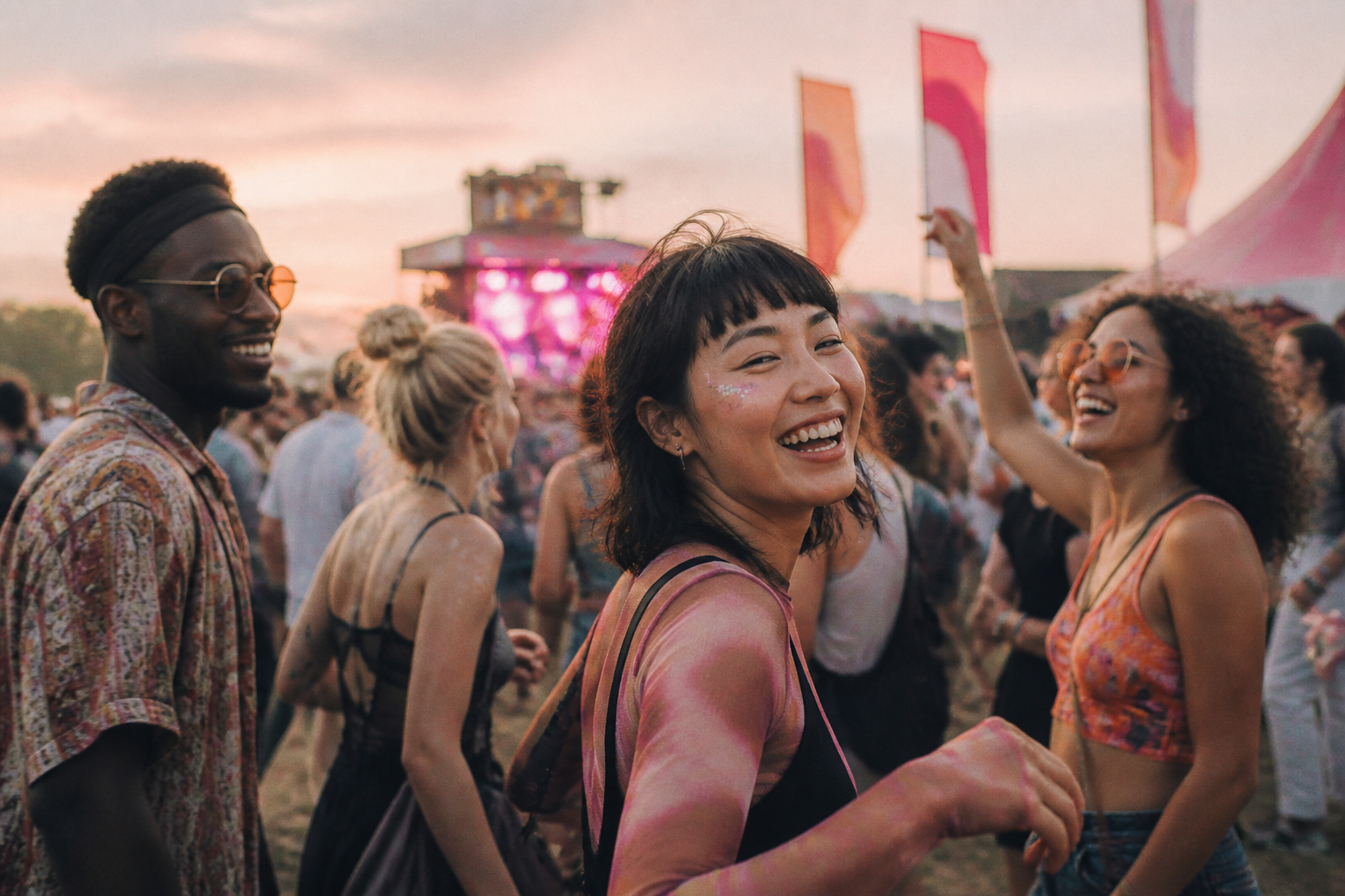 Editorial illustration for A practical one-QR-code photo plan for festivals