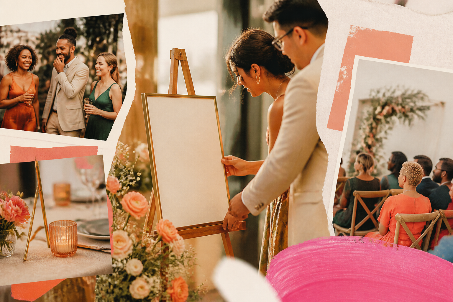 Editorial illustration for Wedding QR Code Sign Checklist: Copy, Design and Placement